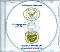 USS Ortolan ASR 22 Decommissioning Program on CD 1995