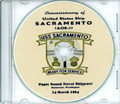 USS Sacramento AOE 1 Commissioning Program on CD 1964 Plank Owner