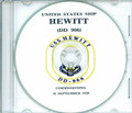 USS Hewitt DD 966 Commissioning Program on CD 1976 Plank Owners