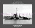 USS Baron DE 166 Personalized Ship Photo Canvas Print