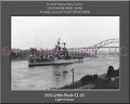 USS Little Rock CL 92 Personalized Ship Photo Canvas Print