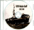 USS Kula Gulf CVE 108 WWII Cruise Book CD