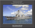 USS Chafee DDG 90 Personalized Ship Canvas Print 3