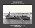 USS Terribone Parish LST 1156 Personalized Ship Canvas Print 2