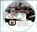 USS Rainier AOE 7 Commissioning Program 1995 on CD Plank Owner