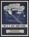 USN Navy Rate Print Navy SHORE PATROL RATE Personalized