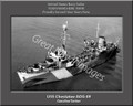 USS Chestatee AOG 49 Personalized Ship Canvas Print