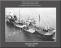 USS Suamico AO 49 Personalized Ship Canvas Print 2