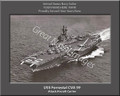 USS Forrestal CVA 59 Personalized Ship Canvas Print #3