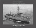 USS Widgeon MSC 208 Personal Ship Canvas Print