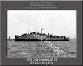 USS Casa Grande LSD 13 Personalized Ship Canvas Print 2
