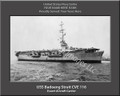 USS Badoeng Strait CVE 116 Personal Ship Canvas Print #2