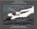 USS Will Rogers SSBN 659 Personalized Submarine Canvas Print