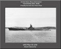 USS Flier SS 250 Personalized Submarine Canvas Print