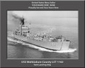 USS Wahkiakum County LST 1162 Personalized Ship Canvas Print