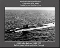 USS John Adams SSBN 620 Personalized Submarine Canvas Print