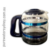 Glass jug for stainless steel water distiller