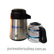Megahome Stainless steel water distiller with glass jug