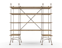 Model of Arrondissement-Eiffel Etagere in Sunlight Anigre STN-222-65-51