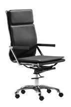 Lider Plus High Back Office Chair By Zuo Modern