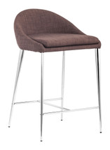 Reykjavik Counter Chair By Zuo Modern (Set Of Two)