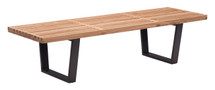 Heywood Double Bench By Zuo Modern