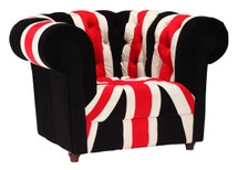 Union Jack Arm Chair By Zuo Modern