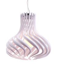 Tsunami Ceiling Lamp White By Zuo Pure