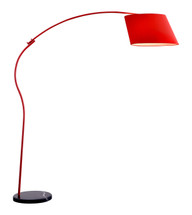 Derecho Floor Lamp Red By Zuo Pure