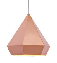 Forecast Ceiling Lamp Rose Gold By Zuo Pure