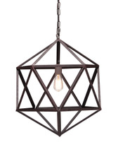 Amethyst Ceiling Lamp Small By Zuo Pure