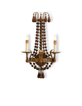 Nicolette Wall Sconce By Currey & Company