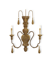 Mansion Wall Sconce By Currey & Company
