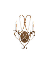 Crystal Lights Wall Sconce By Currey & Company