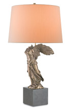 Winged Victorie Table Lamp By Currey & Company