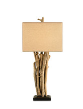 Driftwood Table Lamp By Currey & Company