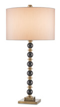 Eastbourne Table Lamp, Black By Currey & Company