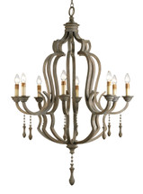 Waterloo Chandelier By Currey & Company