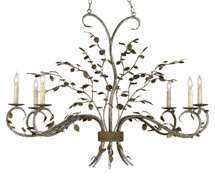Raintree Oval Chandelier By Currey & Company