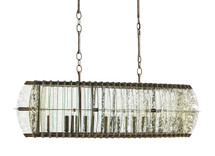 Zanzibar Rectangular Chandelier By Currey & Company