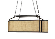 Wiggins Rectangular Chandelier By Currey & Company