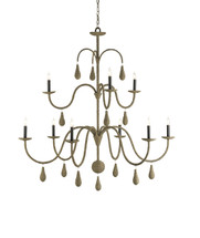 Bayside Chandelier, Large By Currey & Company