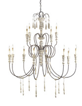 Hannah Chandelier, Large By Currey & Company