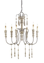 Hannah Chandelier, Small By Currey & Company