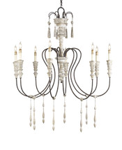Hannah Chandelier, Medium By Currey & Company
