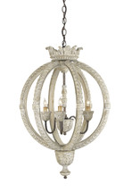 Dauphin Chandelier, Small By Currey & Company