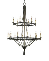 Priorwood Chandelier By Currey & Company