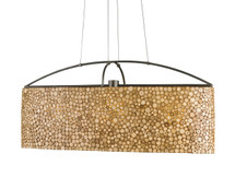 Grove Rectangular Chandelier By Currey & Company