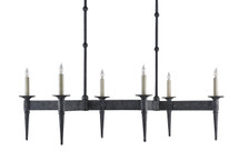 Bronwen Rectangular Chandelier By Currey & Company