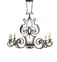 Assurance Oval Chandelier By Currey & Company